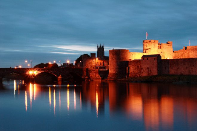 O King John´s Castle é a atração mais famosa de Limerick. Crédito: Dejavu Designs | Dreamstime.com