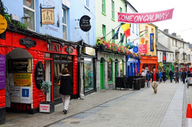 Galway é uma das alternativas de intercâmbio no interior do país.© Gunold | Dreamstime.com